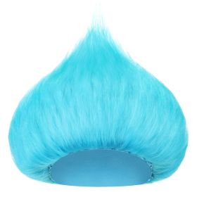 Geyoga Unisex Funny Wig Hairy Costume Funky Hairband Crazy Wig Hair for Halloween Costume Party